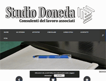 Tablet Screenshot of doneda.com